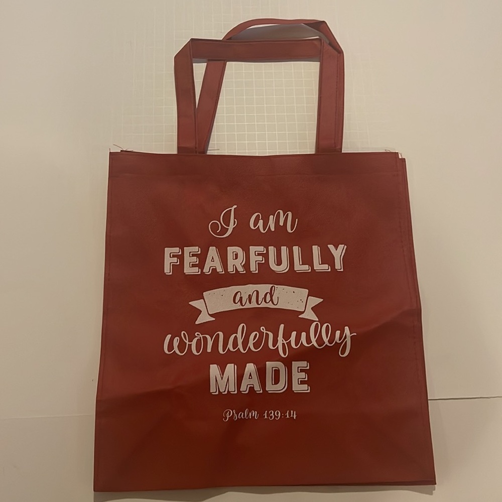 New! Religious Tote Bag